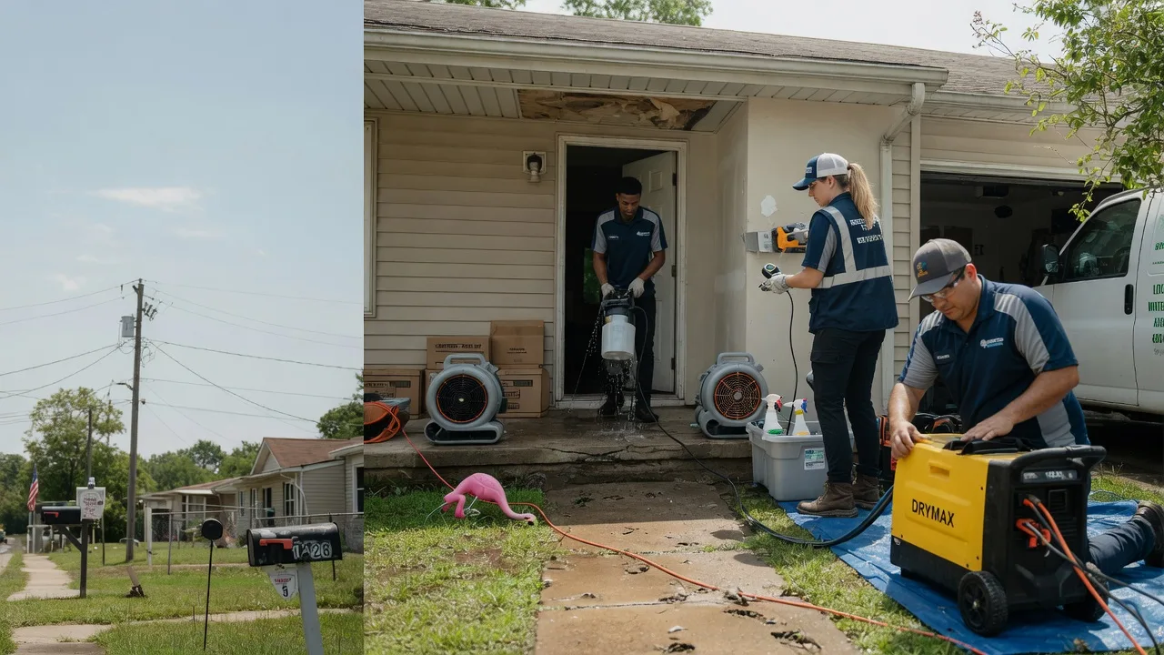 Storm Damage Water Removal in Cottontown, TN near me